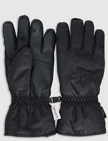 Rękawiczki narciarskie czarne 4F 4FRAW25AFGLF222-20S