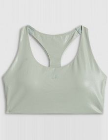 Biustonosz sportowy turkusowy 4F 4FRSS26USBAF264-47S