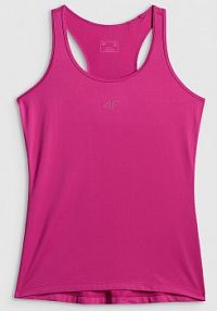Top treningowy różowy 4F 4FWSS26TFSLF0766-54S