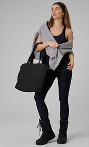 Legginsy czarne 4F damskie 4FRSS26TTIGF302-20S