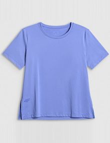 T-shirt niebieski 4F damski 4FRSS26TFTSF2333-33S