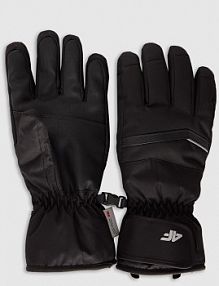 Rękawiczki narciarskie czarne 4F 4FRAW25AFGLF218-20S