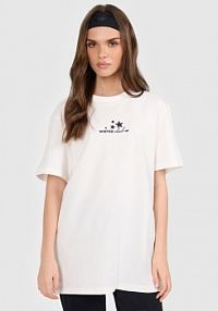 T-shirt beżowy 4F damski 4FRAW25TTSHF3411-12S