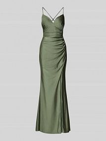 Sukienka wieczorowa z bocznym marszczeniem luxuar EAN 9208-p