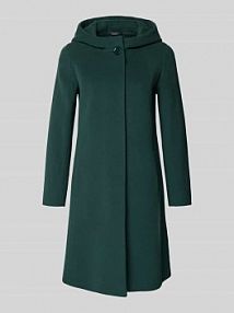 Płaszcz z domieszką kaszmiru ICONS Cinzia Rocca zielony damski EAN UR-39-001