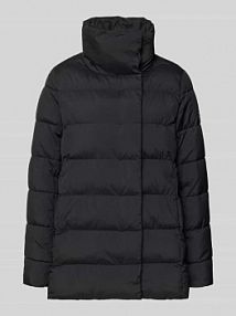 Kurtka pikowana ze stójką model MOORE ECOALF czarna damska EAN MCWGAJKMOORE0987W25