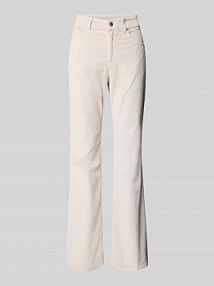 Spodnie sztruksowe o rozkloszowanym kroju z 5 kieszeniami model Cordur Gant damskie EAN 4100241