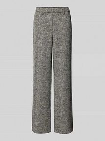 Spodnie ze wzorem na całej powierzchni model MAINE BRAX szare damskie EAN 77-4458 09272620