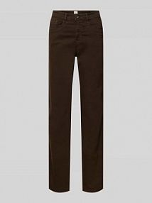 Jeansy o kroju straight fit model CAROLA BRAX brązowe damskie EAN 77-6728 09983020