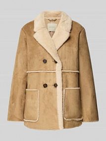 Kurtka z imitacji skóry model LAMSE FREE/QUENT brązowa damska EAN 206469