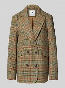 Żakiet o kroju regular fit z zapięciem na guzik model MARLOW mustang brązowy EAN 1016743