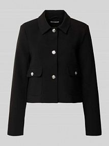 Żakiet o kroju regular fit z dodatkiem wiskozy model Vivian GUIDO MARIA KRETSCHMER WOMAN czarny EAN GMK4792001