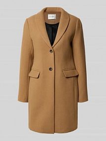 Płaszcz z kołnierzem z połami model Viola GUIDO MARIA KRETSCHMER WOMAN brązowy damski EAN GMK3232001