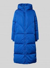Płaszcz puchowy z dwustronnym zamkiem błyskawicznym model IRIMA YAS niebieski damski EAN 26030707