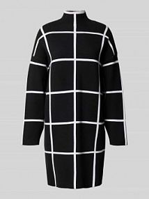 Sukienka mini ze stójką Apricot czarna EAN 896734