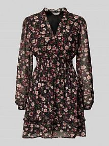 Sukienka mini z marszczonym detalem Apricot czerwona EAN 886452