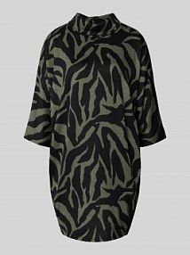 Sukienka mini z golfem Apricot oliwkowa EAN 666931