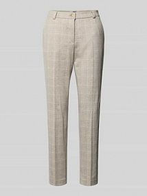 Spodnie materiałowe z kieszeniami z tyłu model MaronS BRAX beżowe damskie EAN 77-5088 09212320