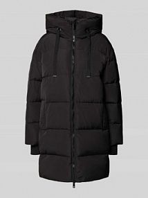 Płaszcz puchowy zapinany na zamek błyskawiczny dwustronny MOS MOSH czarny damski EAN 166750