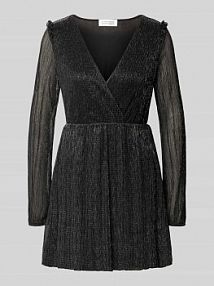 Sukienka koktajlowa z dekoltem w serek model Cassidy GUIDO MARIA KRETSCHMER WOMAN srebrna EAN GMK4925001