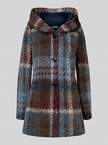 Płaszcz z dodatkiem żywej wełny Gil Bret szary damski EAN 96436156