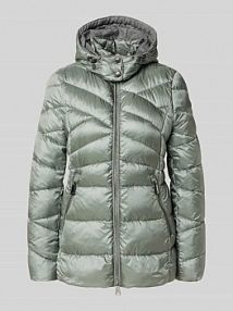 Kurtka pikowana z błyskawicznym zamkiem dwustronnym Gil Bret zielona damska EAN 98276208