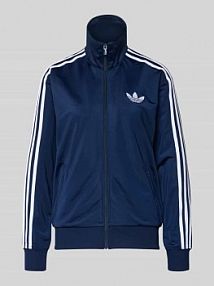 Bluza rozpinana ze stójką adidas Originals niebieska damska EAN KD2523