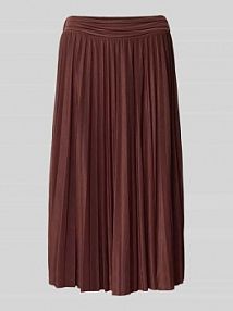 Spódnica plisowana o linii A z elastycznym pasem model Astrid GUIDO MARIA KRETSCHMER WOMAN czerwona EAN GMK3958009
