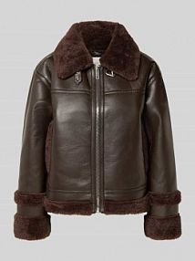 Kurtka w stylu Biker z imitacji skóry model Enie GUIDO MARIA KRETSCHMER WOMAN brązowa damska EAN GMK4955001