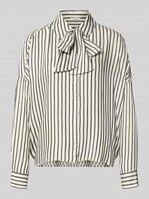 Bluzka koszulowa z listwą guzikową model Ruby mustang biała damska EAN 1017114