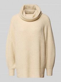 Sweter z golfem w kroju loose fit z dodatkiem wełny Model 'WHITNEY' Only damski EAN 15353187