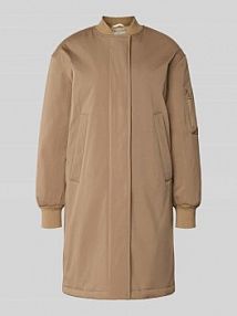 Parka o kroju regular fit z kołnierzem baseballowym Marc O'Polo beżowa EAN 5000010643