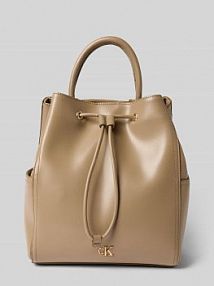 Plecak z rączką Calvin Klein beżowy damski EAN LV04F3329G