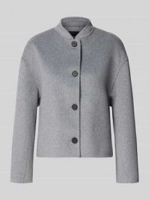 Żakiet o kroju regular fit ze stójką model Noolia someday szary EAN 10449813401373