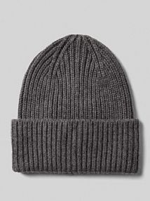 Czapka z dzianiny z szerokim brzegiem model Beky soft someday szara damska EAN 709938254100