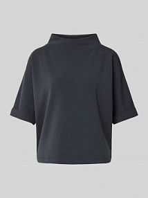 T-shirt z dekoltem w serek model Uvery someday srebrny damski EAN 1045207981100