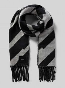 Szal z wystrzępieniami someday czarny damski EAN 10453913421100