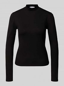 Bluzka z długim rękawem i stójką model Jules GUIDO MARIA KRETSCHMER WOMAN czarna damska EAN GMK5189001