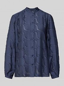 Bluzka o kroju regular fit z mieszanki wiskozy model VIVI BRAX niebieska damska EAN 47-8068 94152200