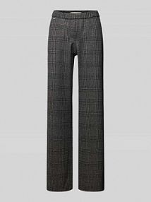 Spodnie z elastycznym pasem model MAINE BRAX szare damskie EAN 77-5688 09217720