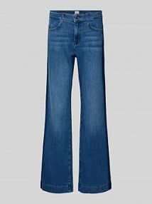 Jeansy rozkloszowane z 5 kieszeniami model MAINE BRAX niebieskie damskie EAN 77-7158 09921220