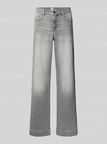 Jeansy o rozkloszowanym kroju z elastycznym pasem model MAINE BRAX szare damskie EAN 9-7152 09949320