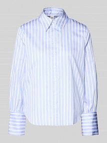 Bluzka o kroju regular fit z listwą guzikową model VICA BRAX fioletowa damska EAN 94-0002 94120700