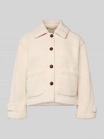 Kurtka z futerka z nakładanymi kieszeniami mustang biała damska EAN 1017246