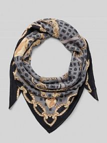 Chusta z czystego modalu z nadrukiem z logo Guess czarna EAN AW5462MOD03