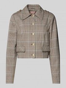 Żakiet z listwą guzikową model GERALDINE Guess beżowy EAN W6RL55WL442