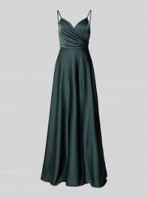 Sukienka wieczorowa o kroju regular fit z marszczeniami Laona EAN 26254-0720