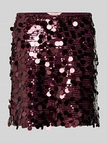 Spódnica mini z cekinowym obszyciem model JADEL Only czerwona EAN 15336231