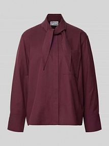 Bluzka koszulowa z kieszenią na piersi JAKE*S STUDIO WOMAN czerwona damska EAN 74967700499