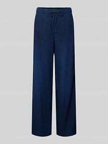 Jeansy z elastycznym pasem MAC niebieskie damskie EAN 334220190